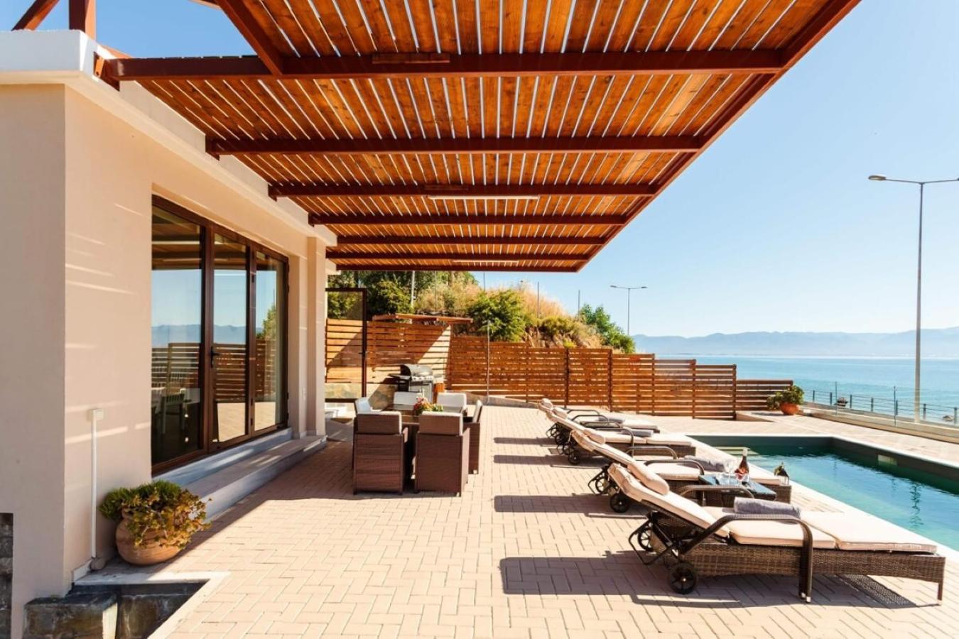 Seaside Summer Bliss - Aurora Luxury Pool Paradise Petalídhion Eksteriør bilde